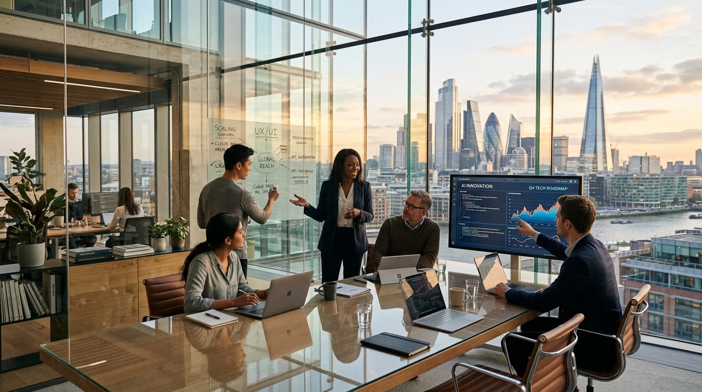Infotix engineering and advisory team collaborating