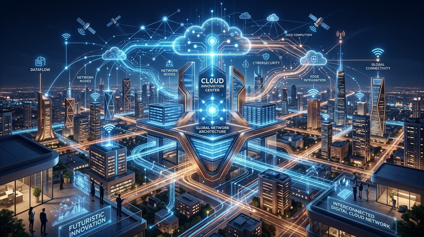 Futuristic intelligent cloud network architecture